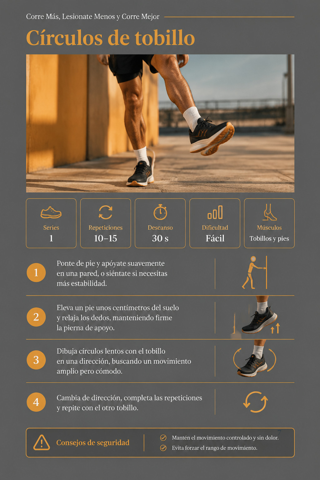 Página interior 3 de Corre Más, Lesionate Menos y Corre Mejor.